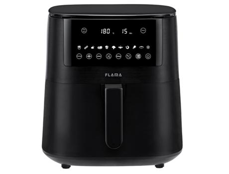 Freidora de Aire FLAMA 682FL (7 L - Negro)