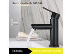 Grifo mezclador de agua fría y caliente de acero inoxidable Mdug (tipo D)