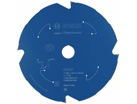 Disco de Sierra Circular BOSCH Para Sierra Sin Cables Expert para Cemento 160x1.8/1.2x20 T4
