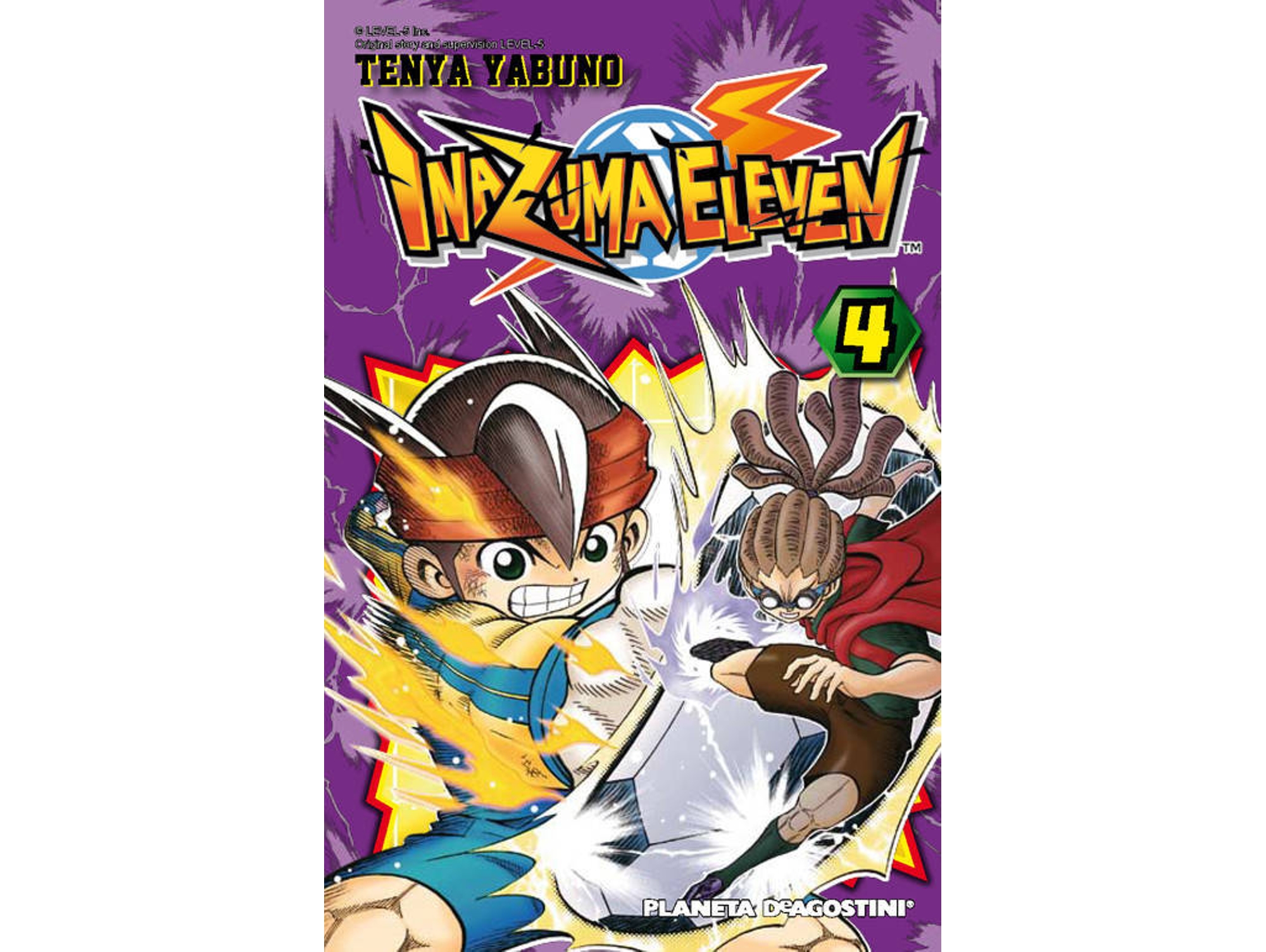 Libro Inazuma Eleven nº 04/10 de Tenya Yabuno (Español)