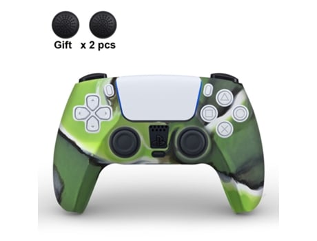 Carcasa para mando PS5 MOROROR Verde