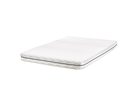 Cama de matrimonio Jolly BELIANI Blanco (140x200x18)