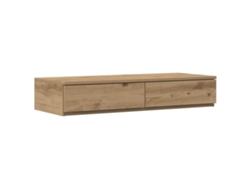 Maison Exclusive - Cajones De Cama Con Cajón Roble Artesanal 100 X 36,5 X 16,5 Cm
