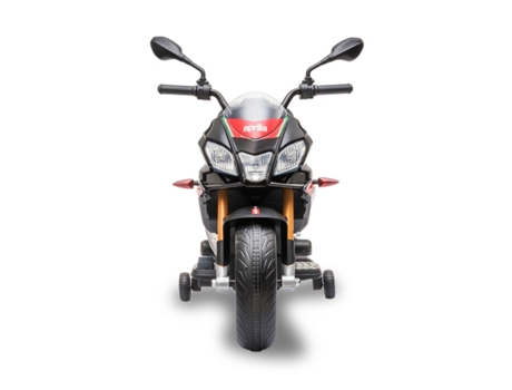 Moto Eléctrica para Niños APRILIA Tuono Negro 3-6 Anos 12V