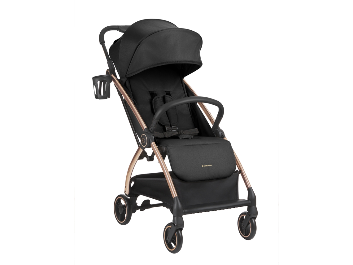 Cochecito autoplegable Kikkaboo Joy negro