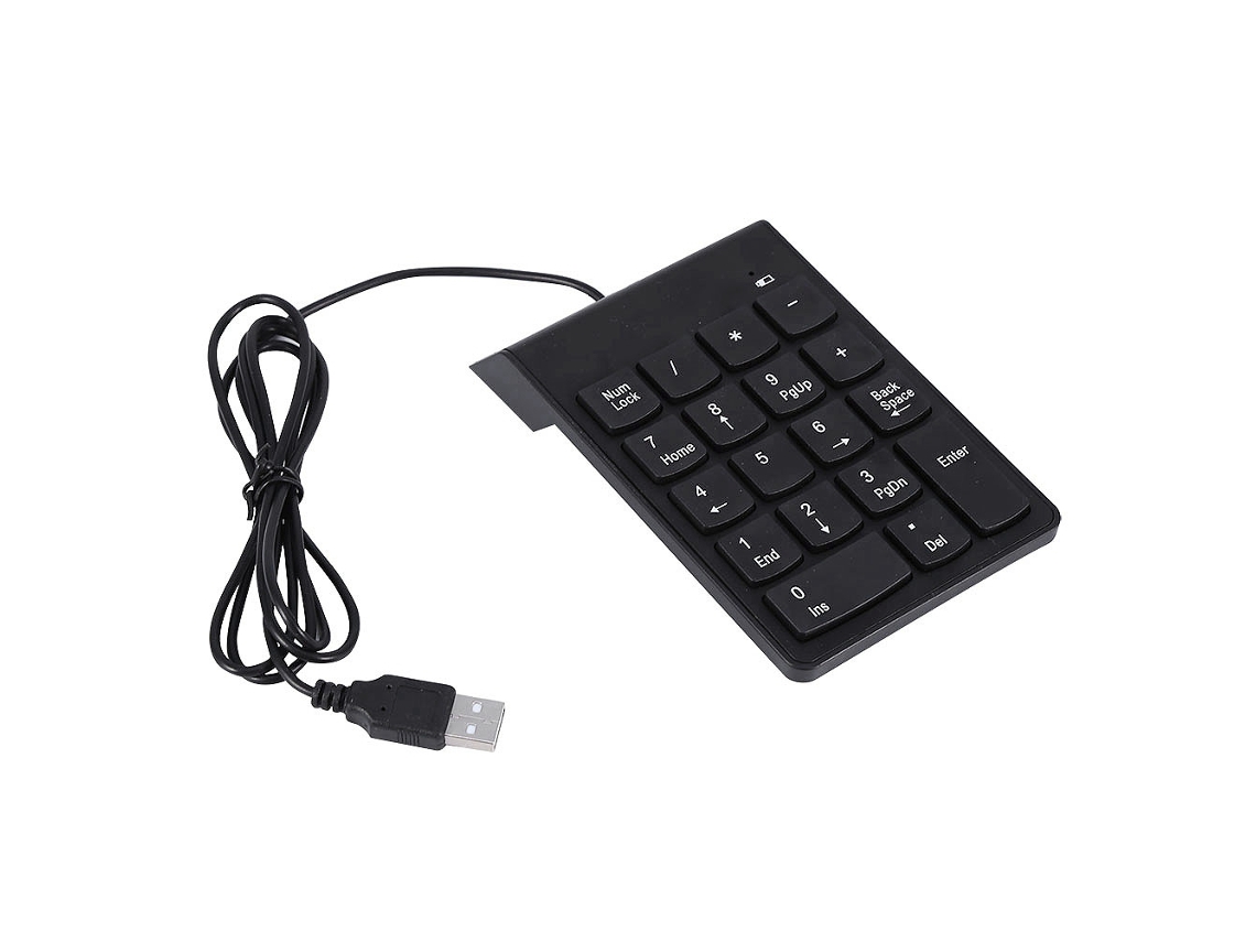 Mini Teclado Numérico Usb De 18 Teclas Para Portátiles, Ordenadores De Sobremesa Y Pc.