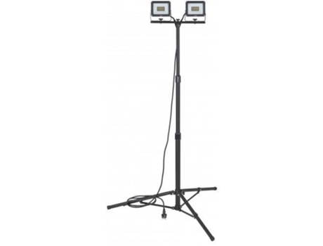 Trípode para foco led jaro 6060 t 4800 lm, 2x 20 w, 3 m h07rn-f 3g1,0, ip65 BRENNENSTUHL