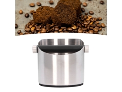 Cubo para moler café en polvo Sygo, tamaño pequeño, acero inoxidable (fc 04 1)