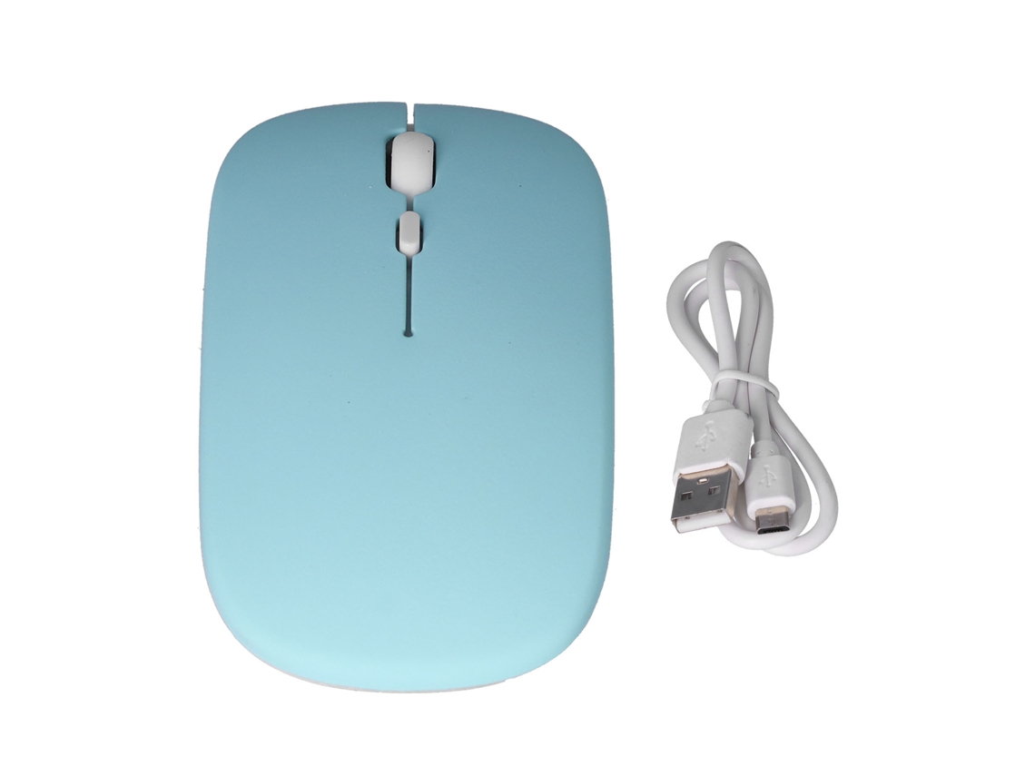 Ratón Inalámbrico Recargable De Doble Modo 2.4g Bt 5.0, Ergonómico, Silencioso Y Óptico Para Ordenador Portátil - Verde