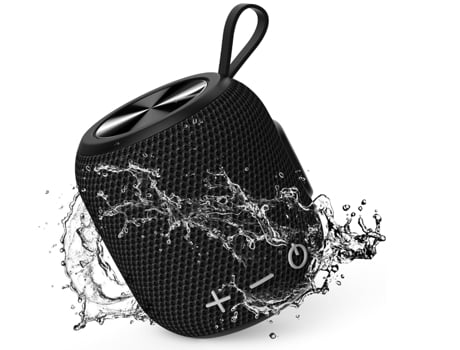 Altavoces Bluetooth portátiles Mini altavoz inalámbrico Bluetooth 5.0, sonido envolvente 360 ​​HD estéreo, IPX7 impermeable para viajes, piscina y ...