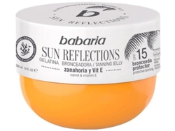 Gelatina Bronceadora BABARIA Sun Reflections Zanahoria y Vitamina E SPF15 (300 ml)