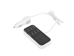 Cargador De Coche (carga Rápida Usb De 8 Puertos 40w)
