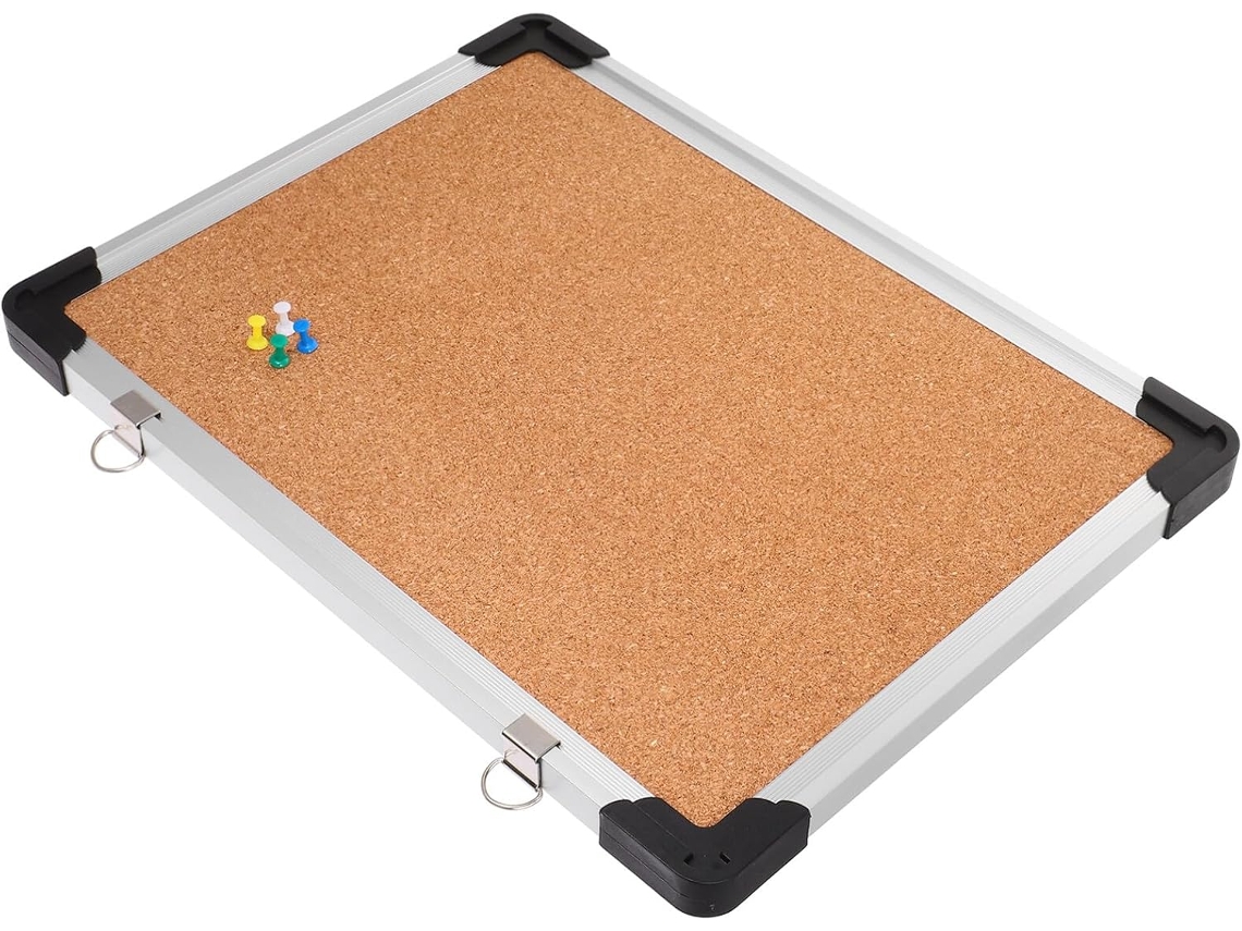 Juego de tableros de corcho pequeños, 40 cm (16 pulgadas), autoadhesivos, de doble cara.