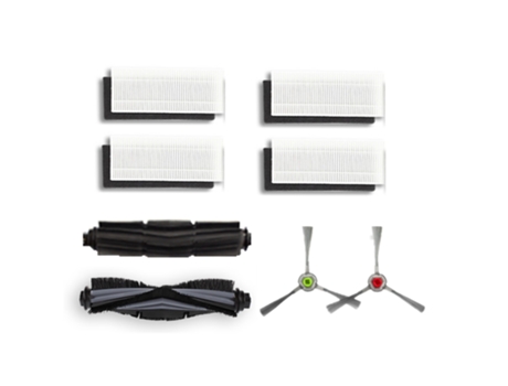 Filtro Hepa para Robot, rollo de silicona, cepillo principal, Cepillo Lateral para Yeedi K650, repuestos de aspiradora robótica, accesorios de repu...