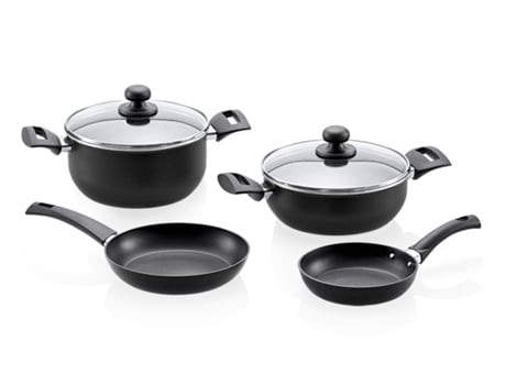 Batería de Cocina FLAMA Gocook Inducción (4 Piezas)