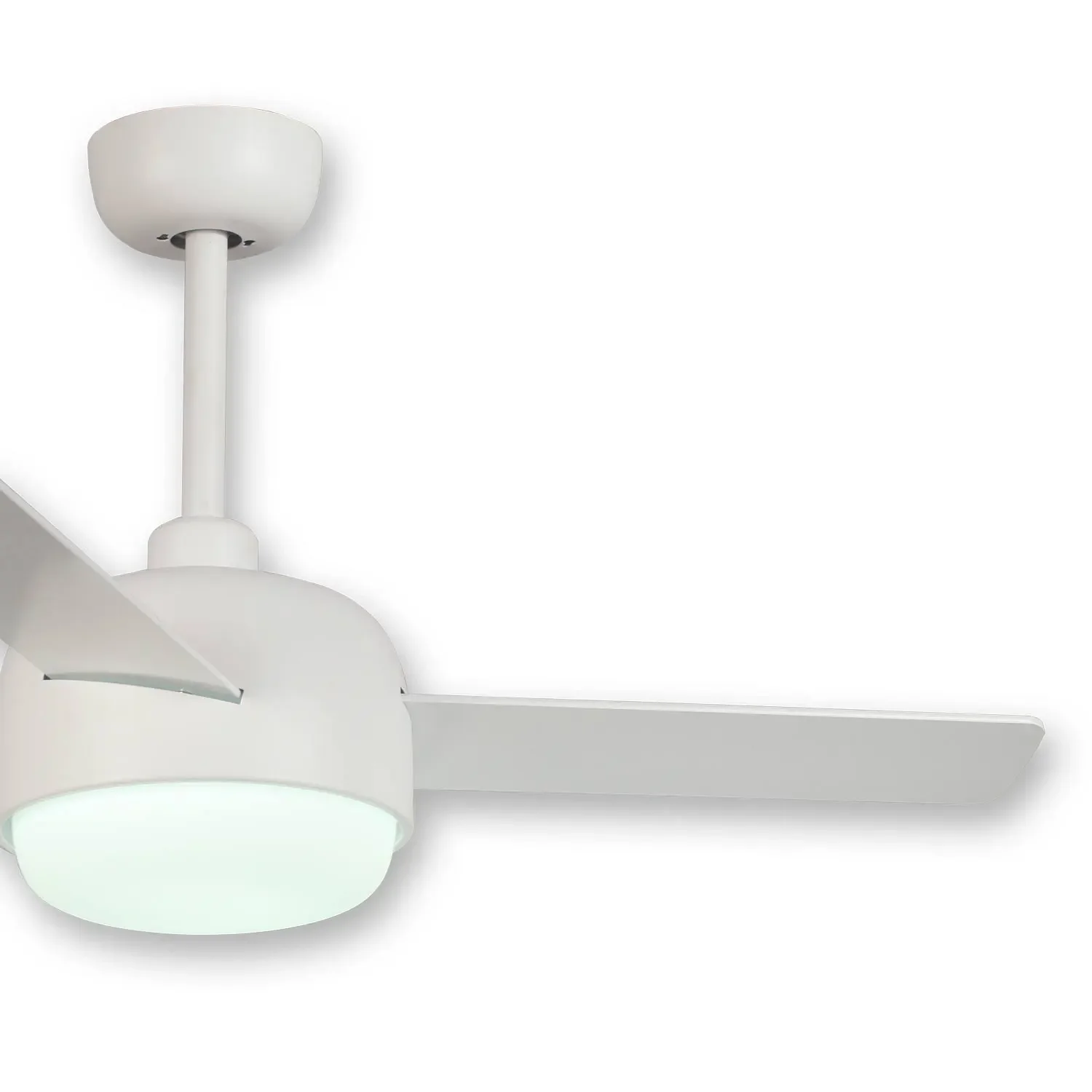 Ventilador de Techo Led 24 W Regulable Blanco Riverdale LÚZETE