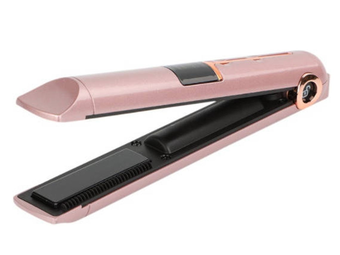 Plancha de pelo profesional Plancha de pelo inalámbrica con carga USB Plancha de pelo de tres velocidades adecuada para todos YEMAESRE