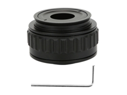 Adaptador De Cámara Para Microscopio Estereoscópico Trinocular De 0,35x, Interfaz De Lente, Accesorio De Vidrio Óptico Metálico