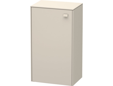 Armario DURAVIT Brioso de media altura Individual 1 puerta con bisagras a la izquierda 2 baldas de cristal altura mín. 61,0 cm - máx. 91,0 cm a