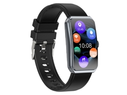 Reloj Inteligente Senbono R11 Negro Con Pantalla Curva Hd De 1,47 Pulgadas, Bluetooth, Llamadas, Multideporte, Ip68, Resistente Al Agua