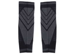Rebe-2 Piezas Rodillera Verano Delgada De Nylon Tejido Flexible Manga Larga Protector Deportivo Xl