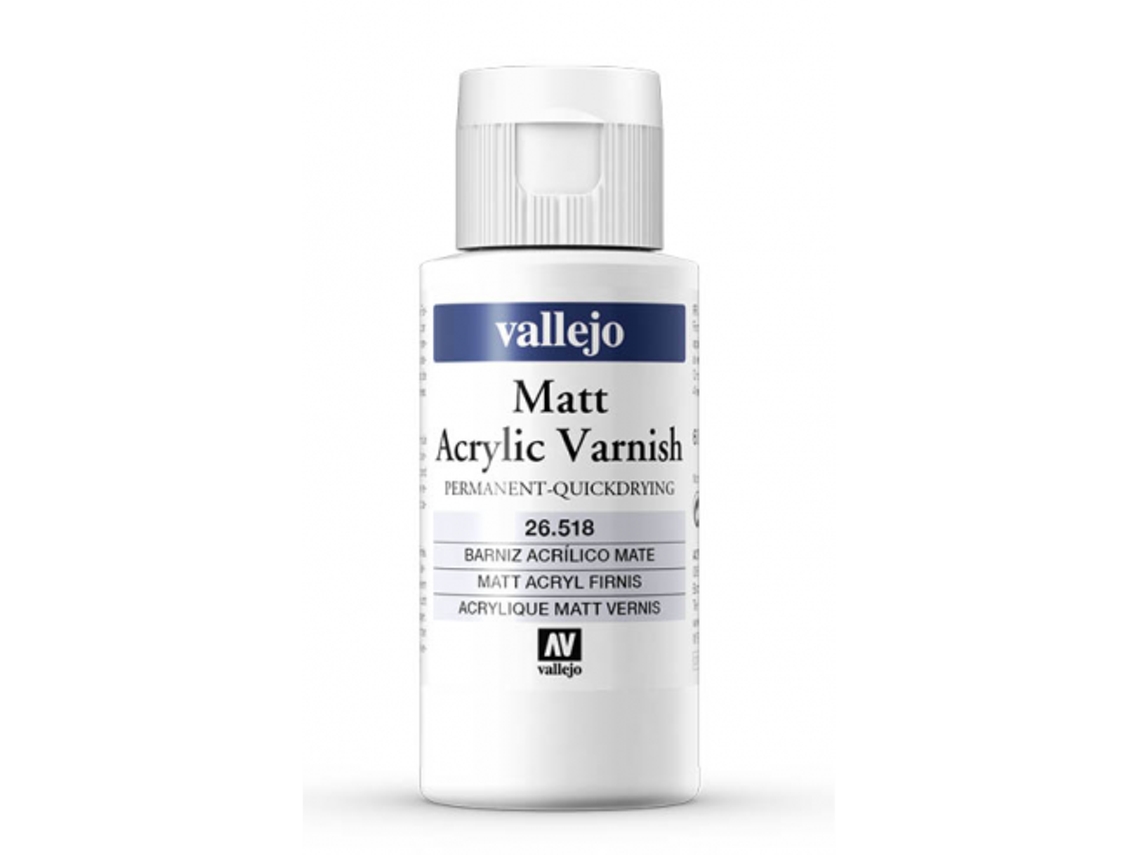 Barniz Acrilico Permanente Mate 60 Ml