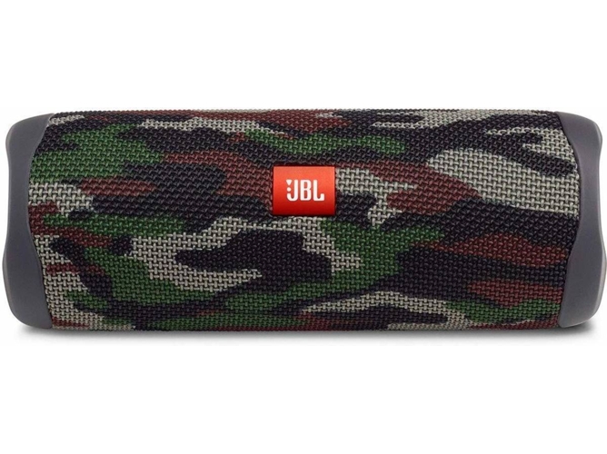 Altavoz Bluetooth JBL Flip 5 Squad (Verde - 20 W - Autonomía: Hasta 12 h)