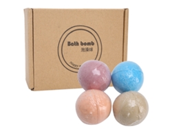 Set de bolas de sales de baño con aceite esencial hidratante