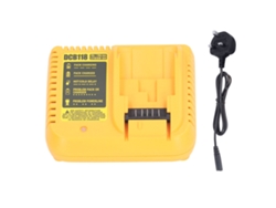 Cargador de baterías de iones de litio Aetheria de 20 V para herramientas eléctricas DCB118 DCB105 DCB015 DCB112 Enchufe británico Amarillo