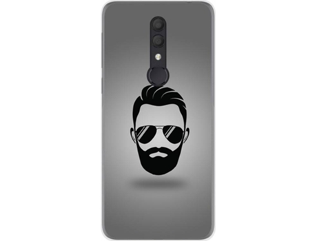 Carcasa Alcatel 1X (2019) TUMUNDOSMARTPHONE Barba Multicolor
