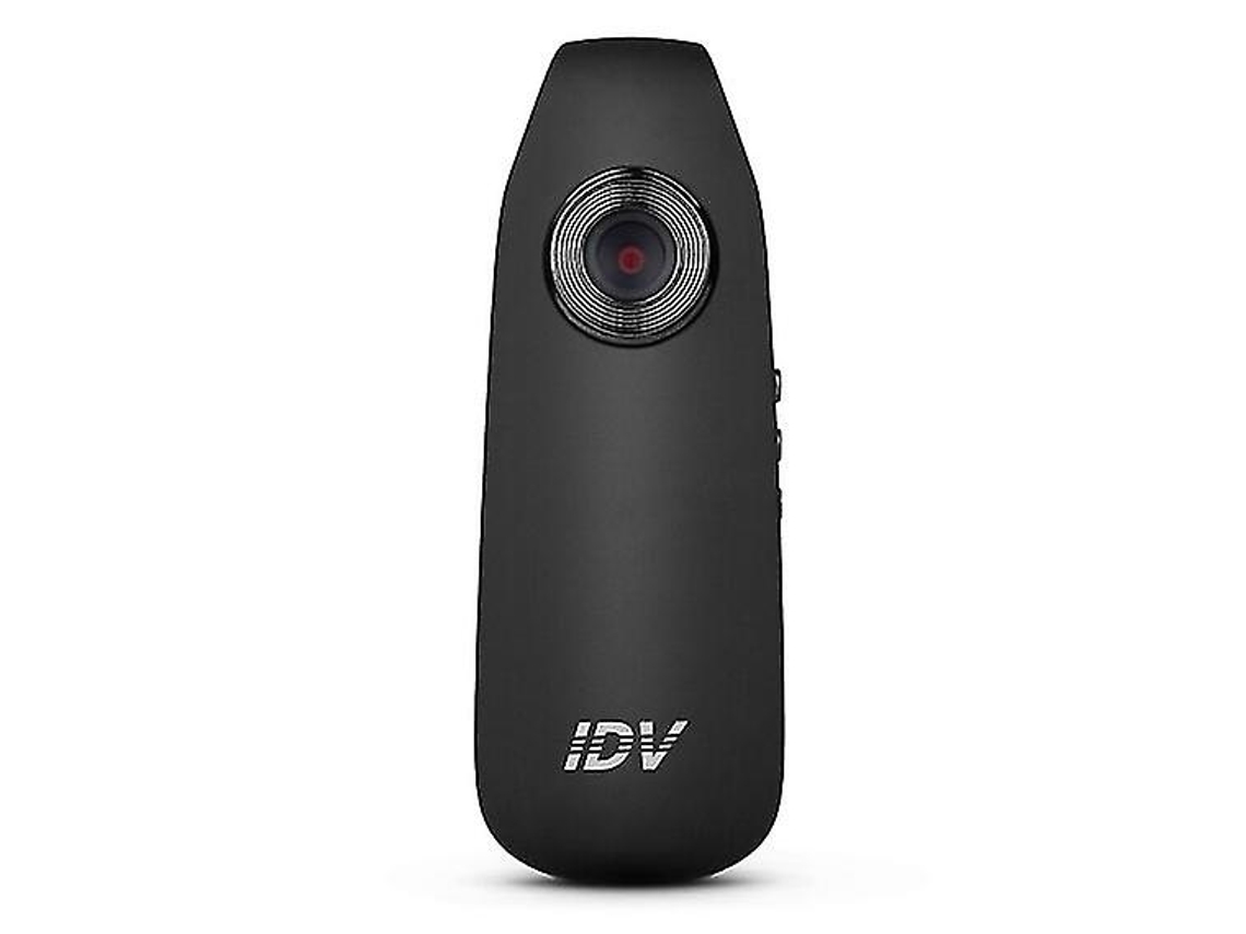Minicámara Bestvite Full HD 1080p con grabadora de audio y video (negra)
