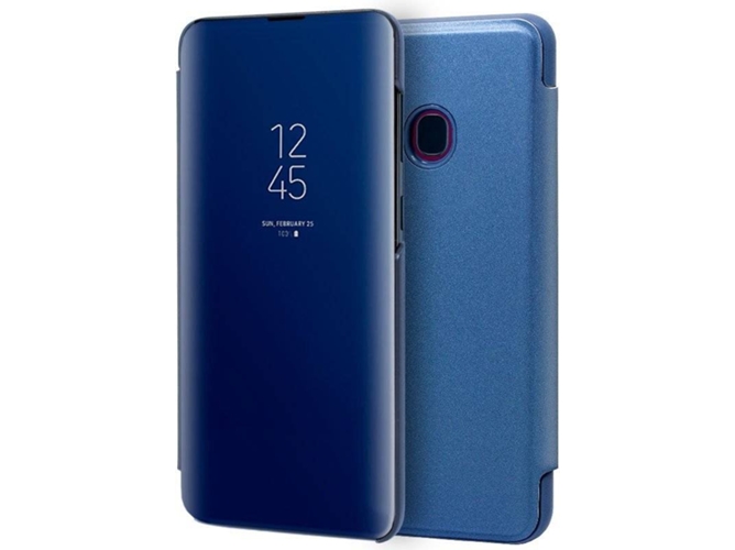 Funda Samsung Galaxy A40 COOL Clear View Azul