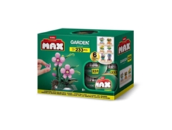 Juego de construcción Zuru para jardín con plantas en maceta, 233 piezas, máximo 6 diseños, incluye maceta y soporte.