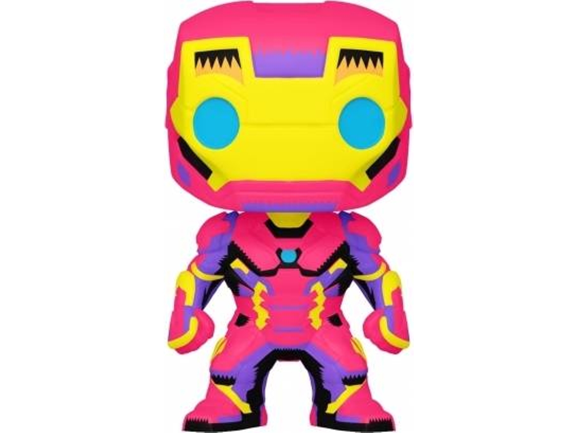 Figura FUNKO Pop! Marvel Black Light: Iron Man