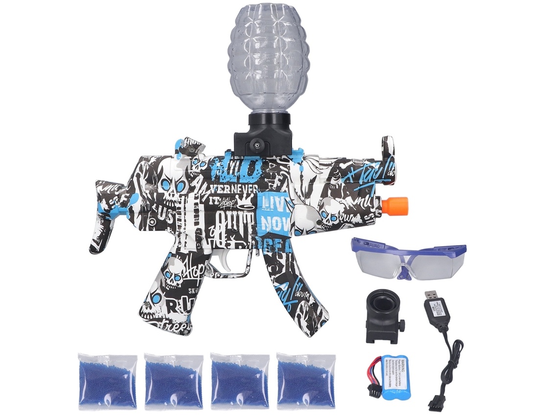Juguete Eléctrico Automático De Bolas De Agua De 7,4 V Y 500 Mah Para Niños Mayores De 14 Años, Con 40 000 Bolas De Gel.