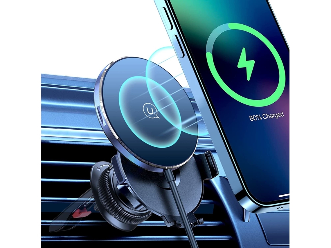 Cargador Carro Sem Carregamento Rápido para iPhone 13 YIZHOOD Negro