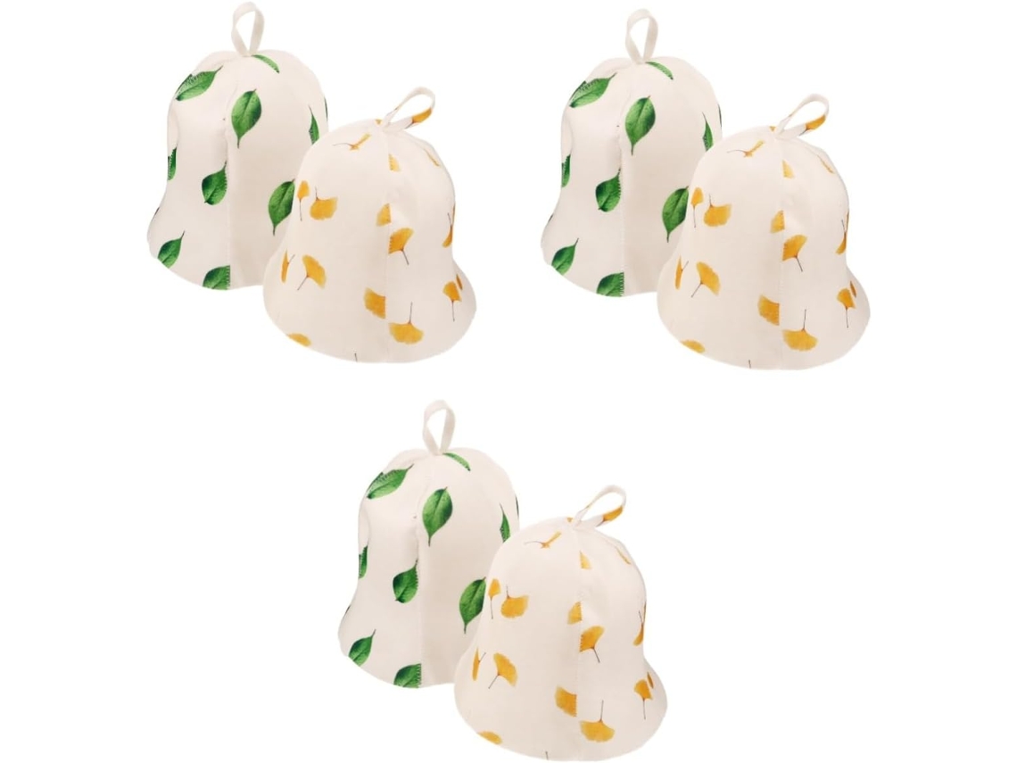 6 gorros de sauna de secado rápido para el baño en casa, accesorios de baño, gorro de sauna Gokoco