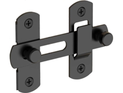 Cerradura de puerta de acero inoxidable, pestillo de puerta antiguo, cerradura antirrobo, pestillo de puerta de granja con barra transversal, Sub Hjkjyx