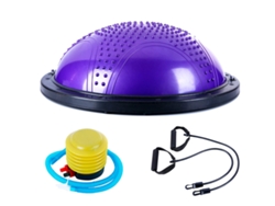 Pelota de Yoga FITNESS TECH Morado (58 cm)