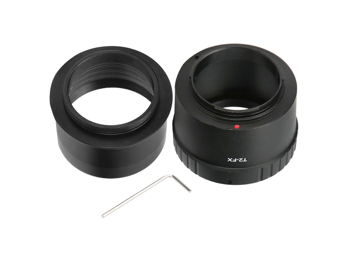 Adaptador de montura T de 2 pulgadas para telescopio y anillo adaptador de lente para cámaras con montura Fujifilm FX. Hengjian