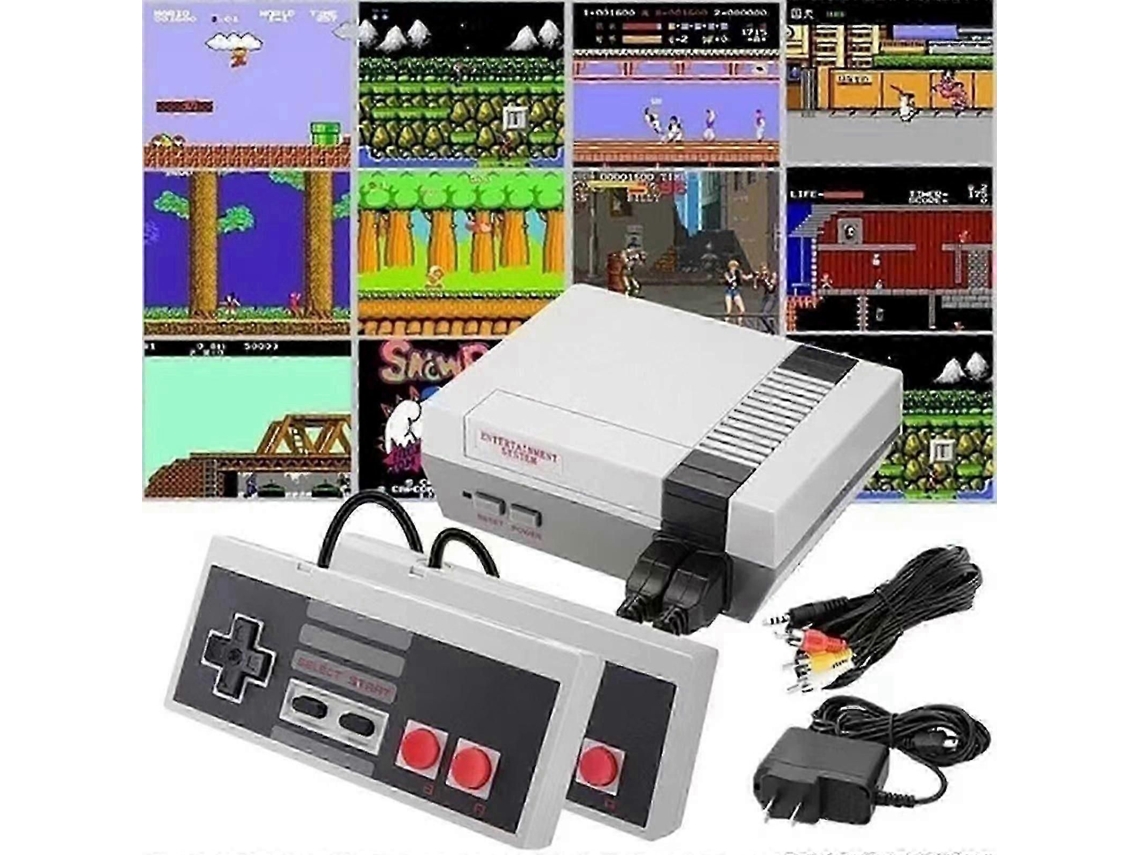 Consola de juegos retro con 620 videojuegos, salida AV y HDMI, Plug and Play, Mini sistema de entretenimiento de edición clásica para adultos y niños GOKOCO