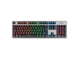 Teclado Gaming KROM Kernel RGB (Mecánico - Español - Gris)