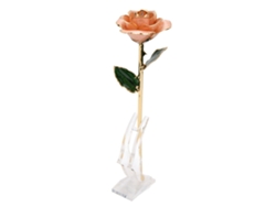 Oro rosa, base de 24k, Día de San Valentín, Aniversario, Rosa