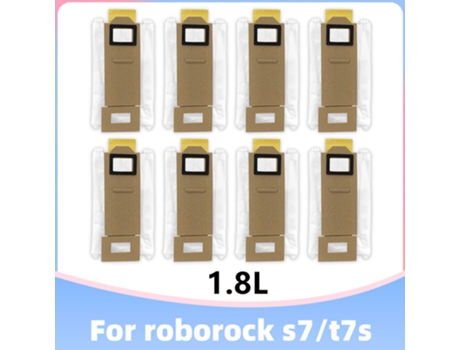 Piezas de repuesto para bolsas de polvo de 1,8l para Xiaomi Roborock T7S T7S Plus S7, accesorios de Robot aspirador con base de vacío automático