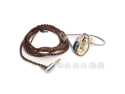 Auriculares Dinámicos De Resina Hifi Con Cable Para Monitores De Esports Y Juegos Diy (azul)