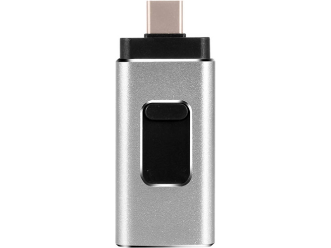 Pen Drive WJS (128 GB - Type-C - Gris)