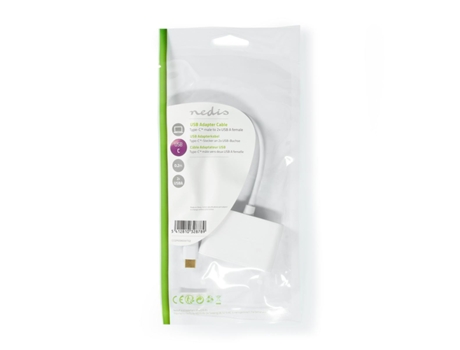 Nedis Ccgp65960Wt02 Adaptador de gráficos USB Blanco