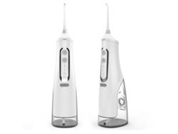 Irrigador Bucal De Hilo Dental Eléctrico Portátil Usb 310Ml Capacidad Limpieza Bucal-Blanco DIGITALLAB