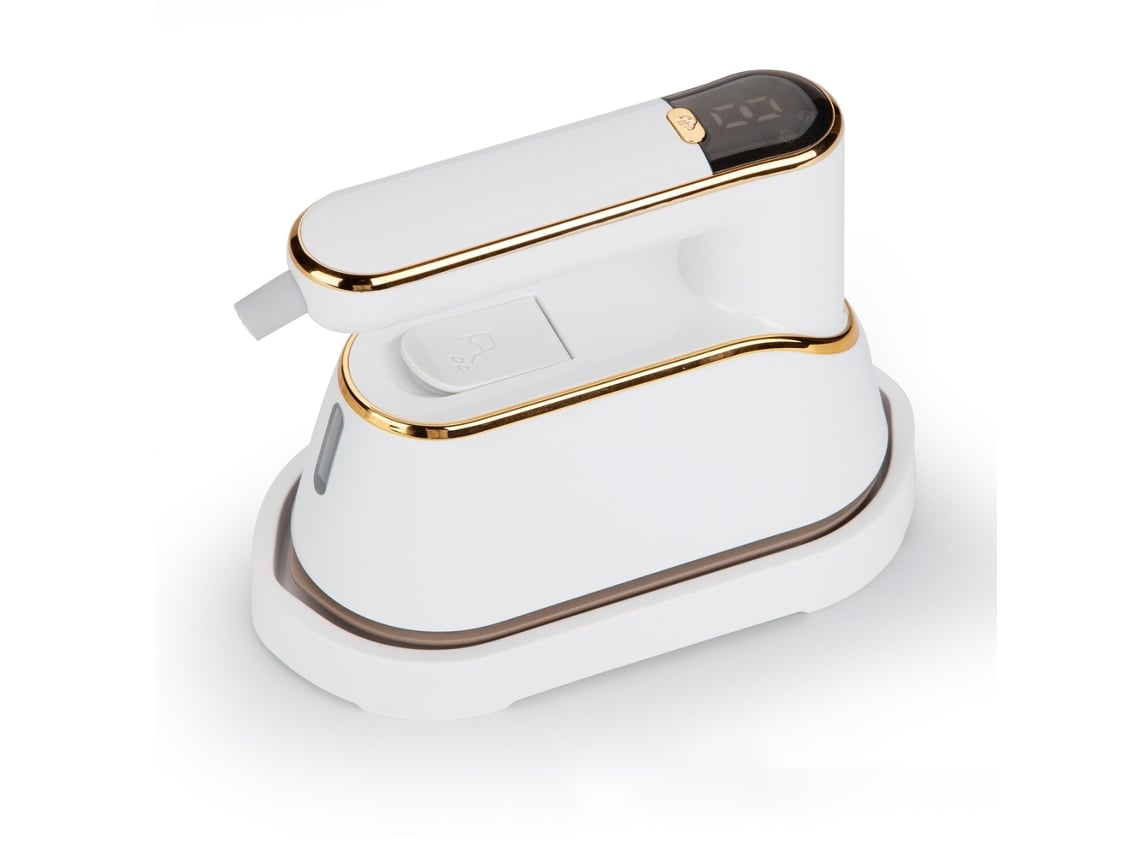 Plancha de vapor portátil de viaje con pantalla LCD, mini vaporizador de ropa de mano, 4 modos, 1200 W, tamaño pequeño para el hogar Gusshious