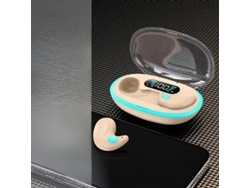 Auriculares Inalámbricos Bluetooth 5.3 (color Café), Resistentes Al Agua, Con Cancelación De Ruido Y Micrófono.